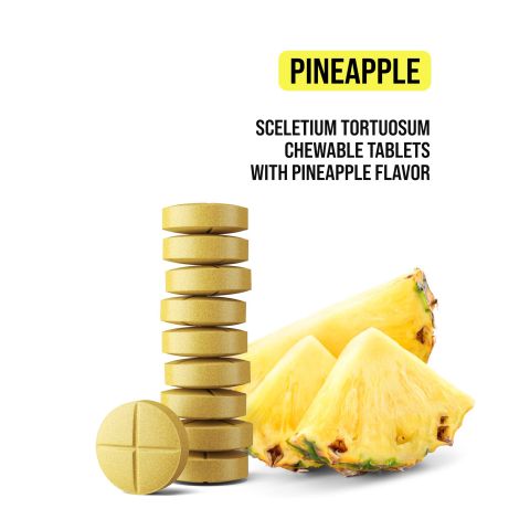 150mg Sceletium Tortuosum Extract Tablets - Pineapple - Simply Tabs - Thumbnail 4