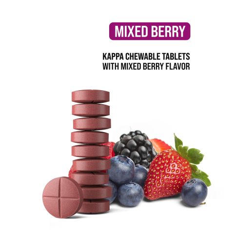 20mg Kappa Blend Tablets - Mixed Berry - Simply Tabs - Thumbnail 4