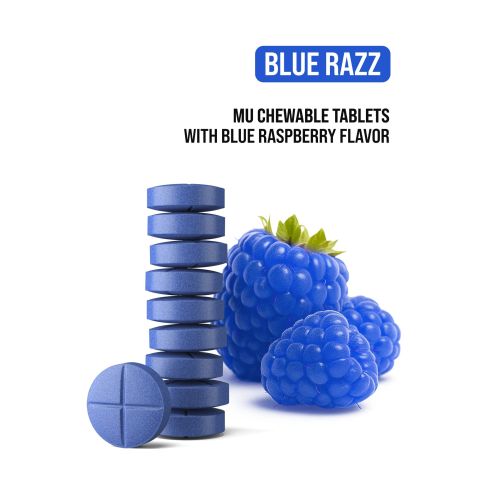 30mg MU Blend Tablets - Blue Razz - Simply Tabs - Thumbnail 4